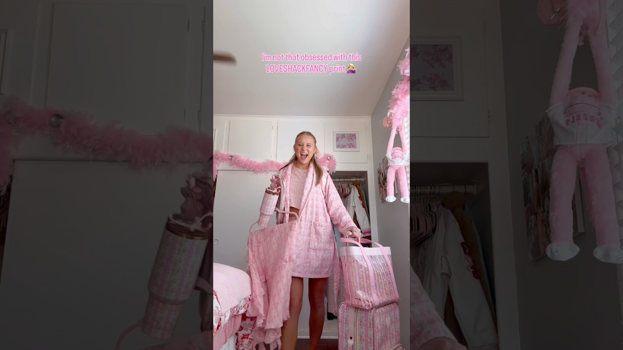 #girlyvlog #preppy #pinkaesthetic #loveshackfancyhaul #loveshackfancydress #coquette #girlyoutfit