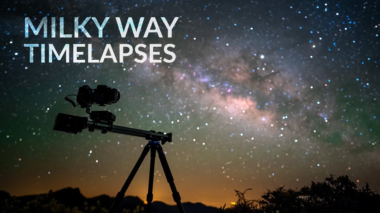 MILKY WAY TIMELAPSES With Edelkrone Motion Control System