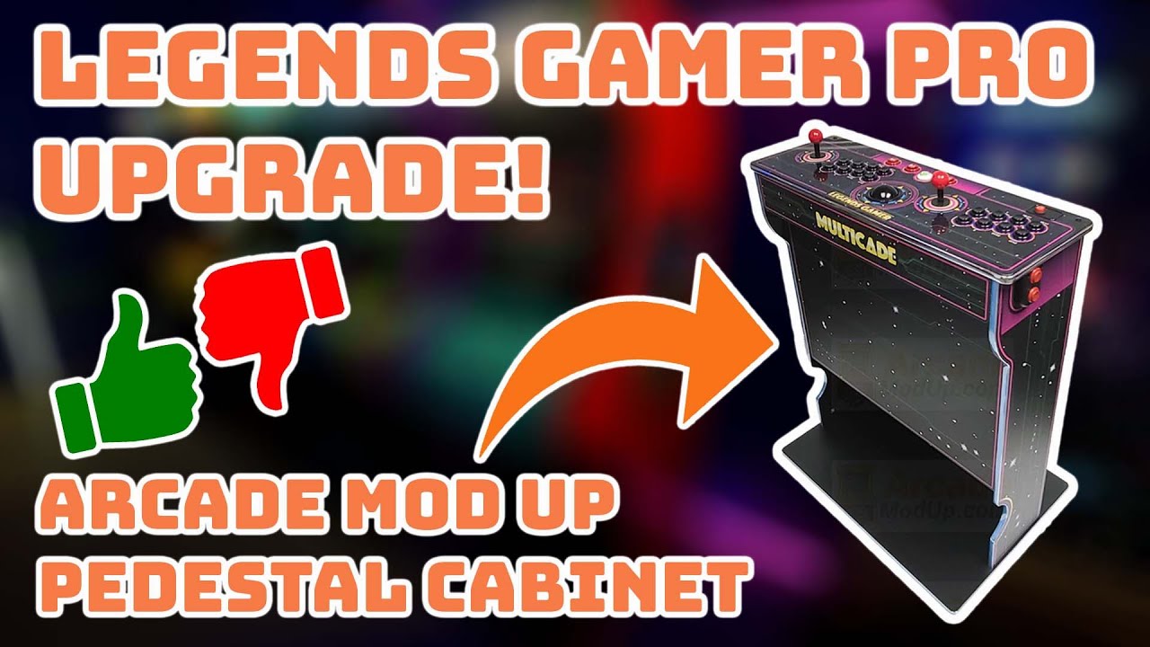 Функции AtGames ALU за полцены?! Распаковка и обзор Legends Gamer Pro + ArcadeModUp Pedestal