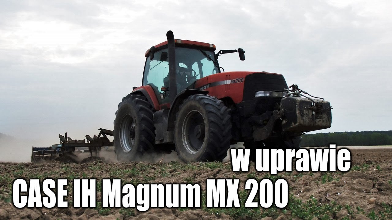 CASE IH Magnum MX 200 w uprawie
