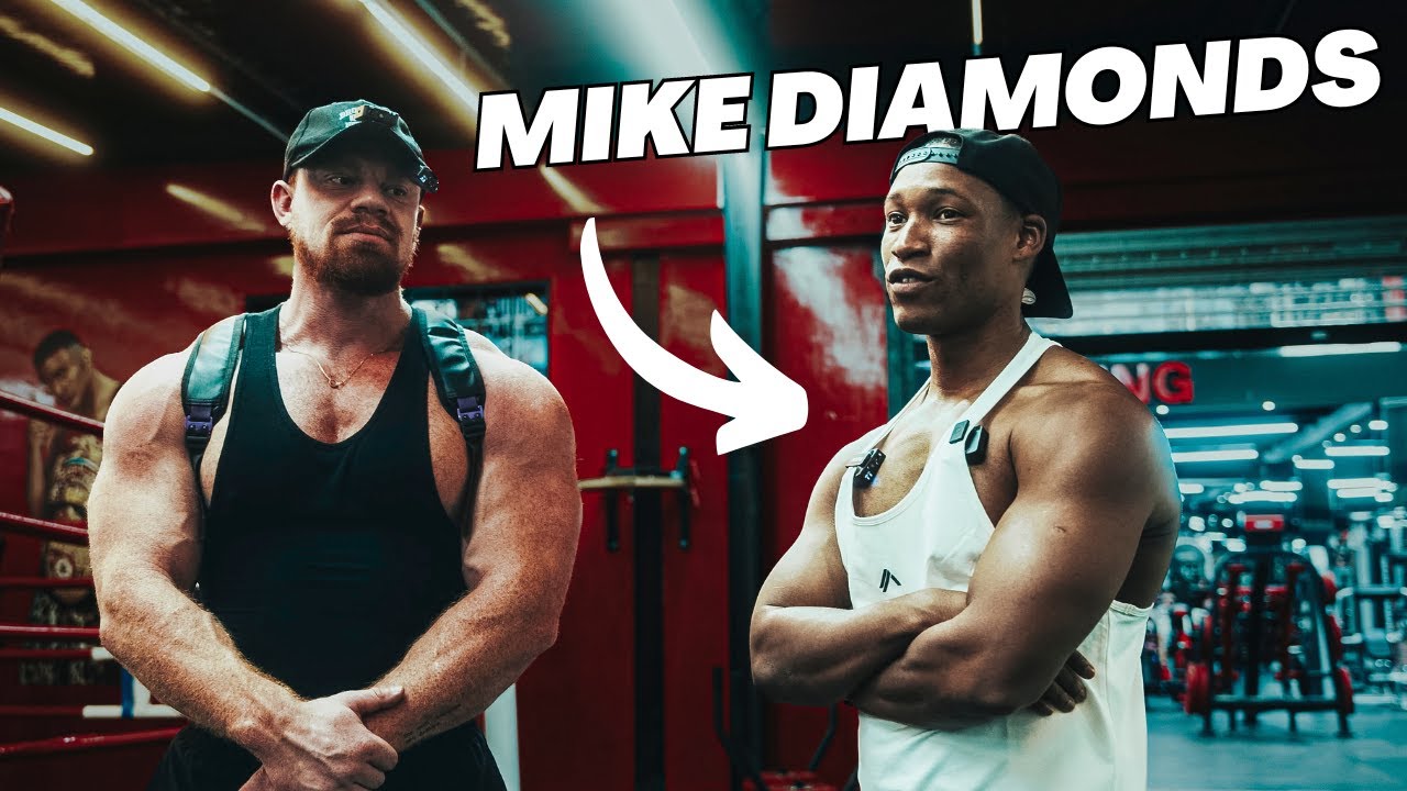 Training with Dr Mike Diamonds in Dubai.
