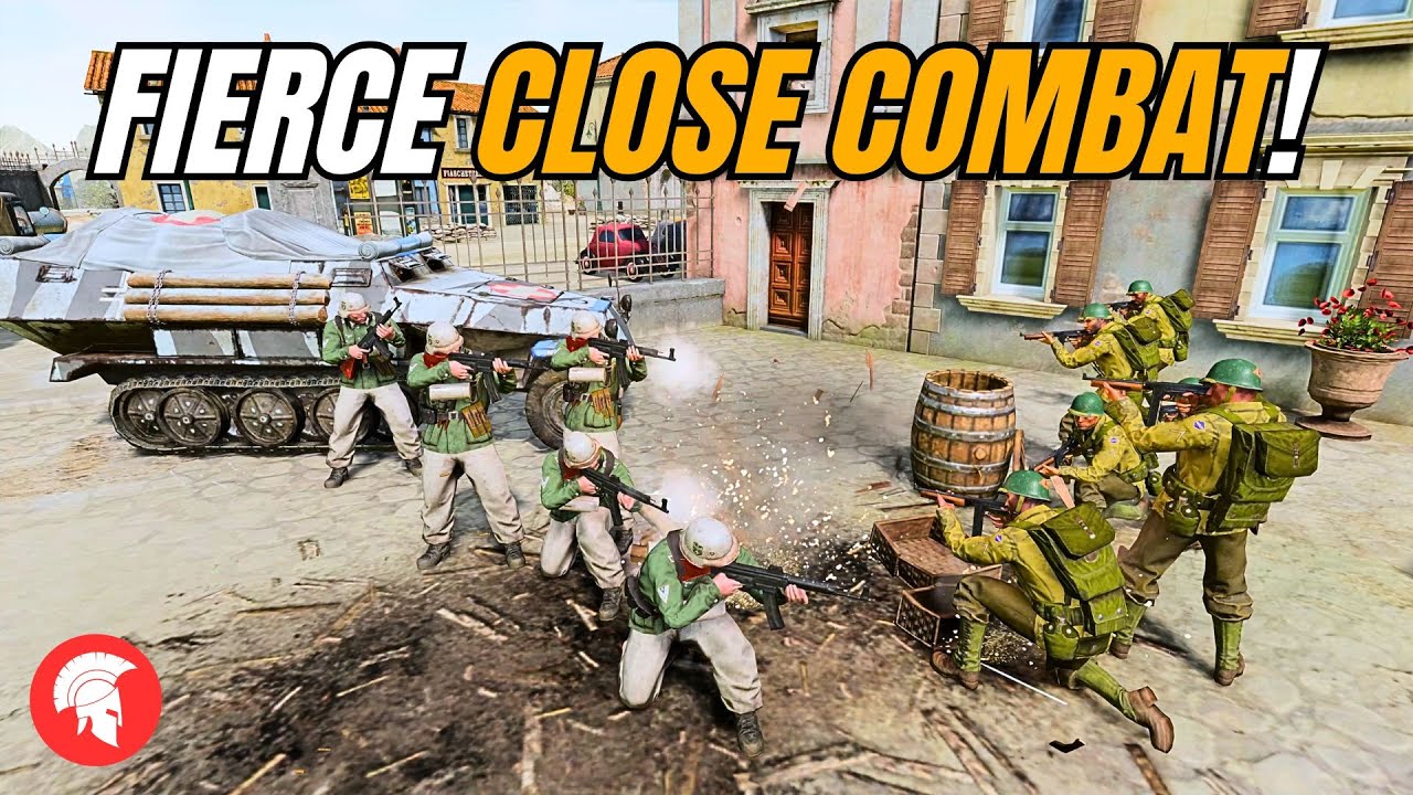 FIERCE CLOSE COMBAT! | Wehrmacht Gameplay | 2vs2 Multiplayer | Company of Heroes 3 | COH3