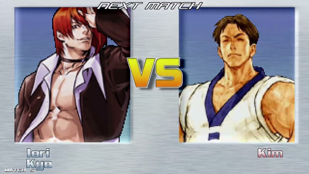 C.R M.U.G.E.N Iori and Kyo Arcade Mode