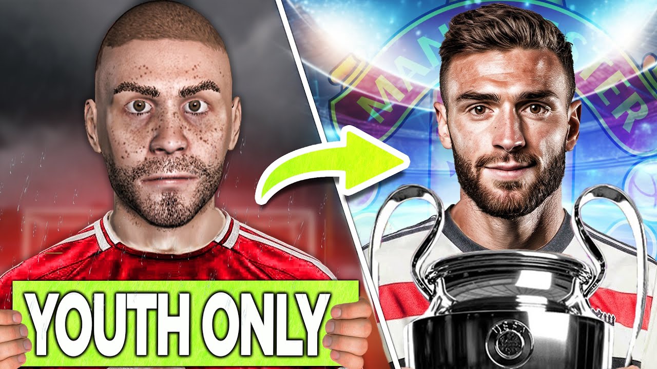INCREDIBLE Manchester United 'Youth To Gold' FM24 Rebuild!