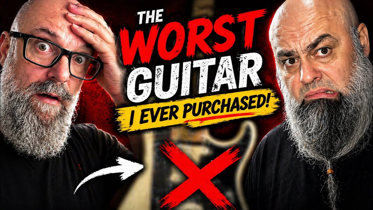 The Worst guitar I Ever Purchased - (And what it taught me)￼