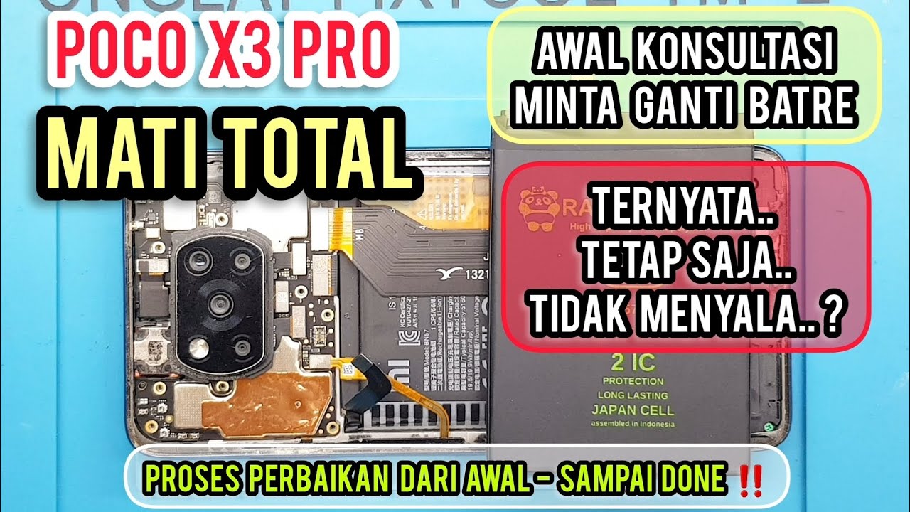 POCO X3 PRO tiba-tiba MATI TOTAL ‼ kok bisa ???