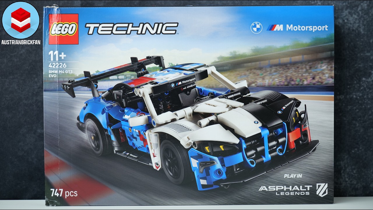 LEGO Technic 42226 BMW M4 GT3 EVO - LEGO Speed Build Review