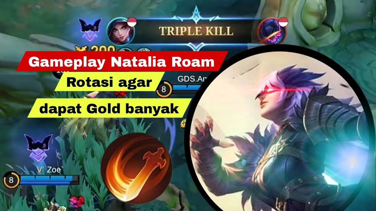 Gold Roam serasa Hyper  #gameplaynatalia 