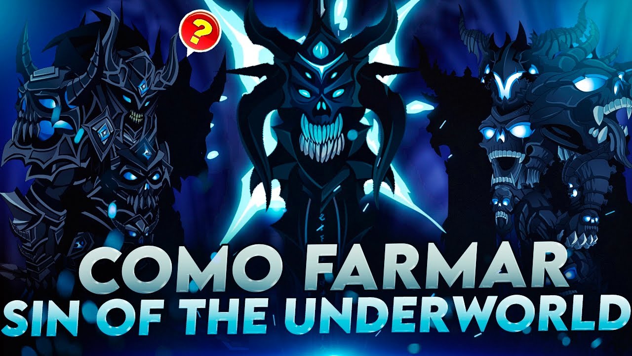 AQW - PEGANDO A SIN OF THE UNDERWORLD 51% DANO ALL! TUTORIAL COMPLETO