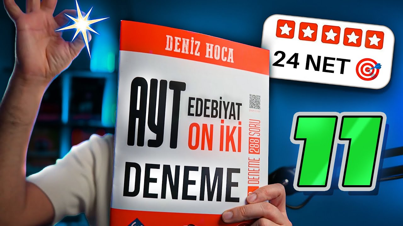 AYT EDEBİYAT DENEME ÇÖZÜMÜ 2026 / 11.DENEME / Deniz Hoca