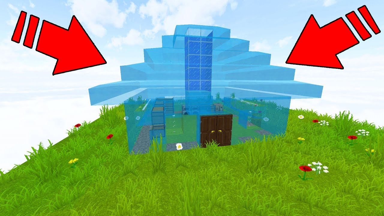 TURNING PLAYERS HOUSE INTO WATER HOUSE! (Minecraft Trolling)