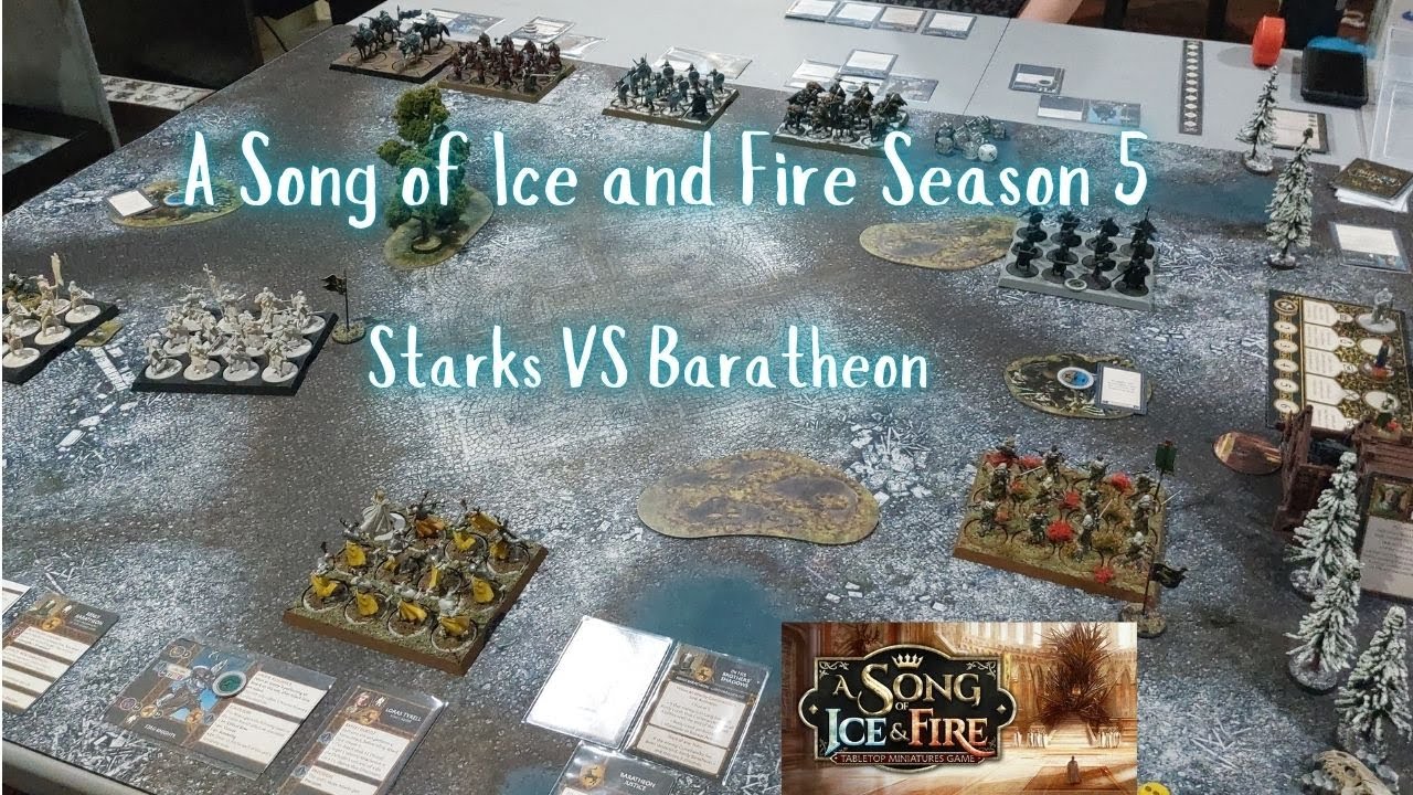 A Song of Ice and Fire Season 5 Starks VS Baratheon Battle Report Episode 3