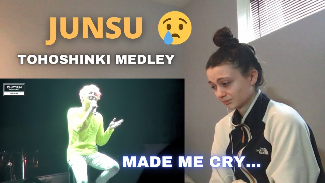 Reaction to Junsu tohoshinki (TVXQ) medley. SO EMOTIONAL