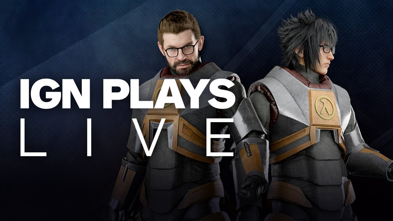 Final Fantasy XV PC Gameplay With Gordon Freeman Mod - IGN Plays Live
