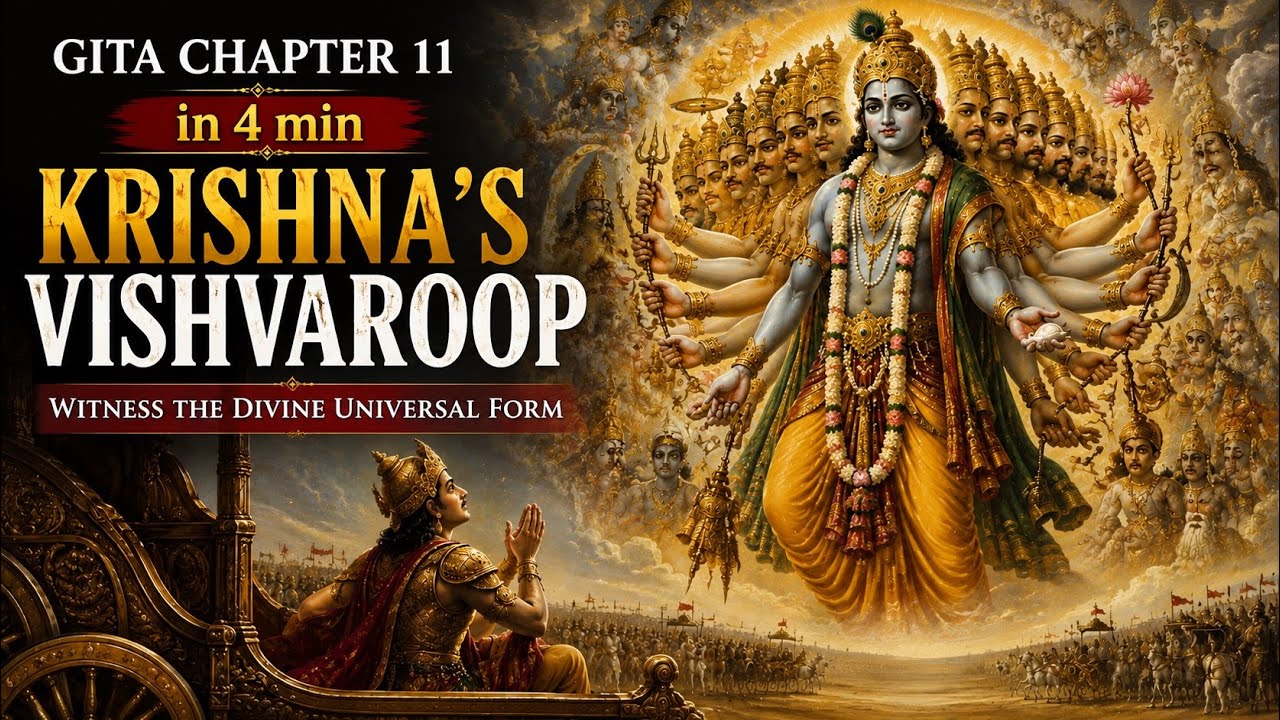 Gita Chapter 11 Explained with a Song | Gita Song | Spiritual song | The Mantra Path