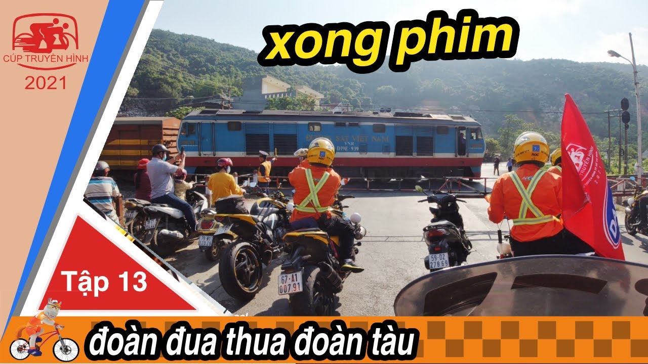 HTV 33 | Tập 13: Siêu hiếm gặp, đoàn đua đụng độ tàu lửa bất lực đứng nhìn