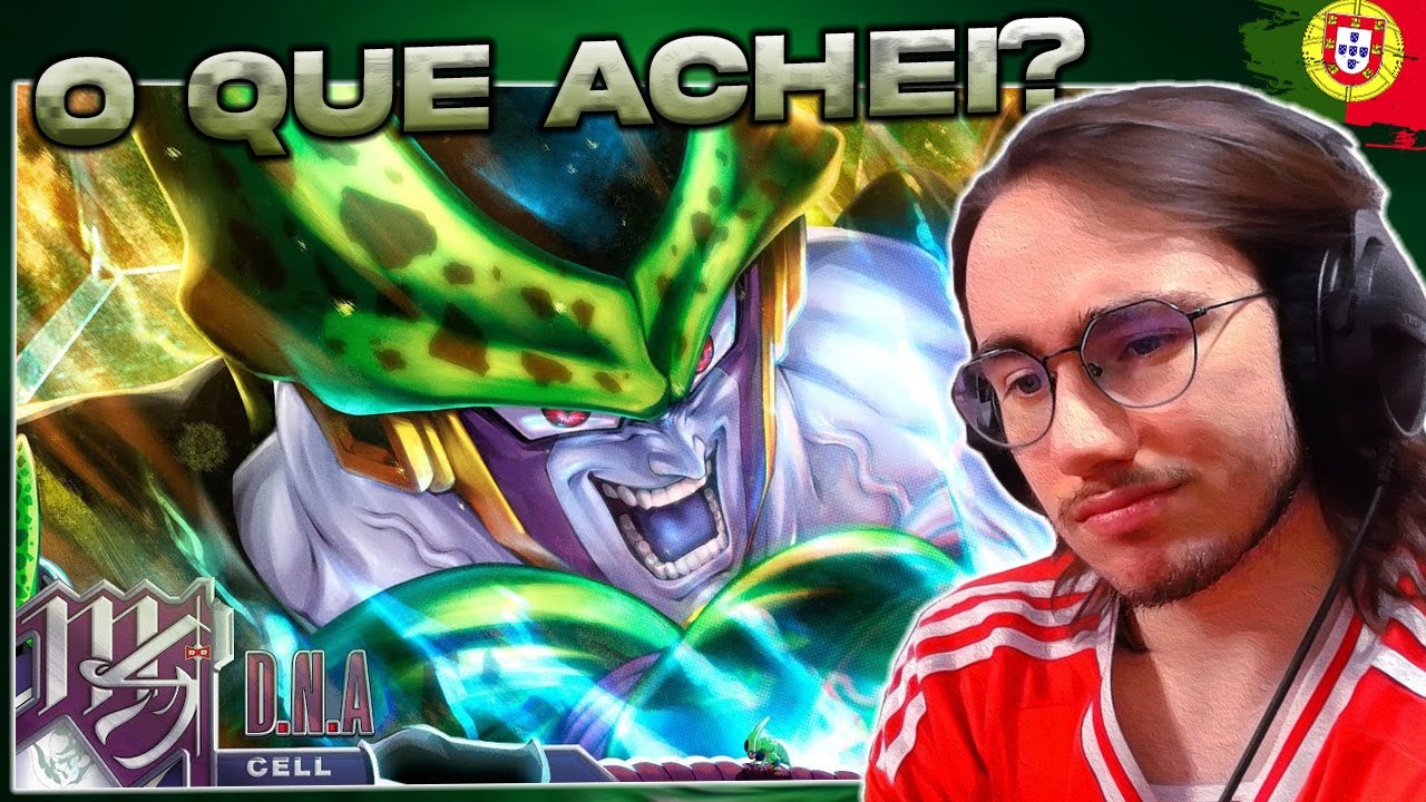 Gringo 🇵🇹 reagindo a Cell (Dragon Ball Z) - D.N.A | M4rkim