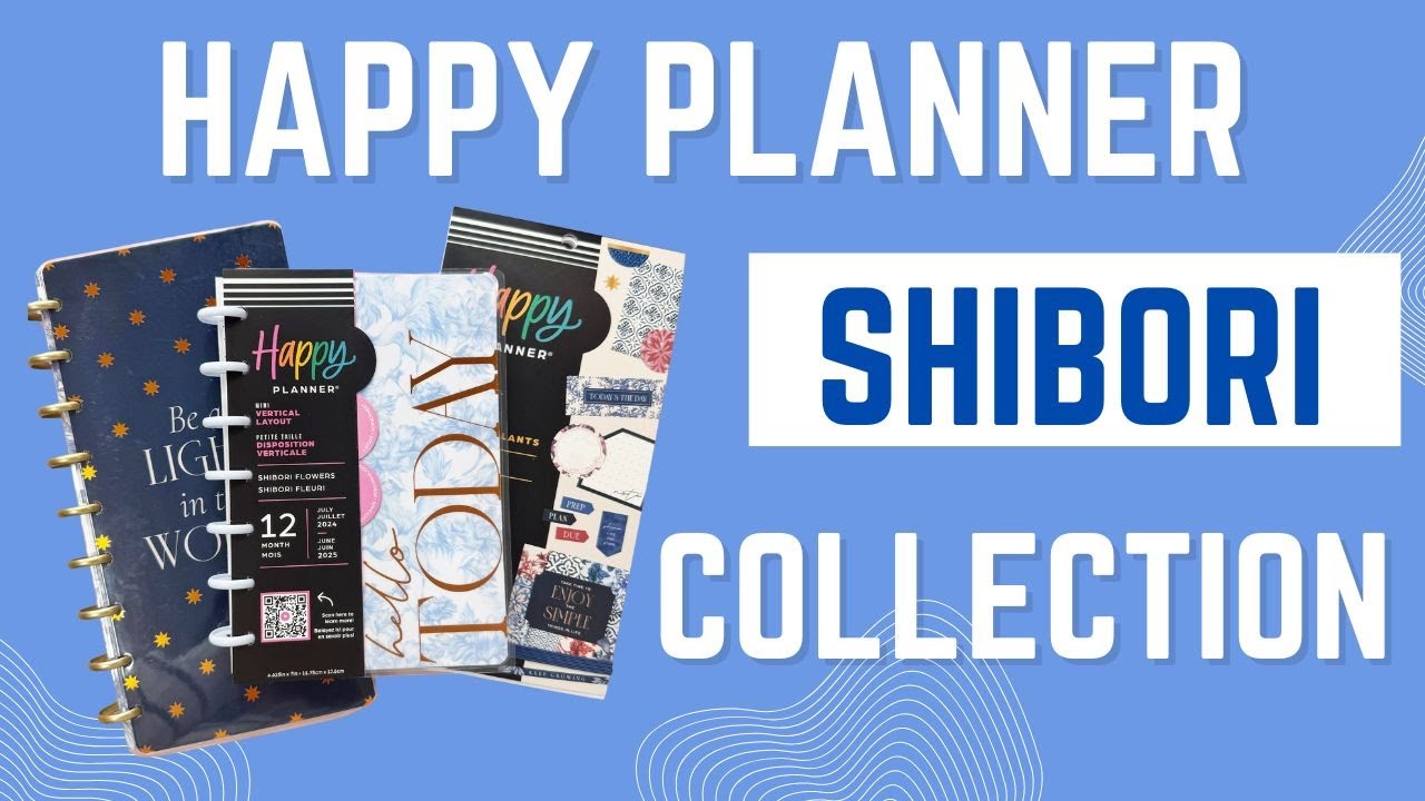 Shibori Collection! Happy Planner Spring 2024 Release