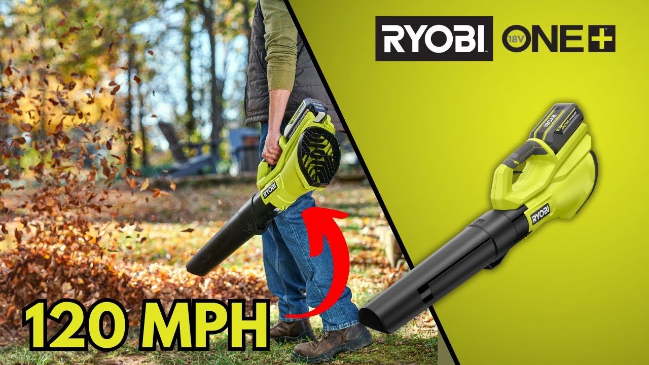 75 MINUTES OF RUNTIME! | RYOBI 40V 550 CFM Blower