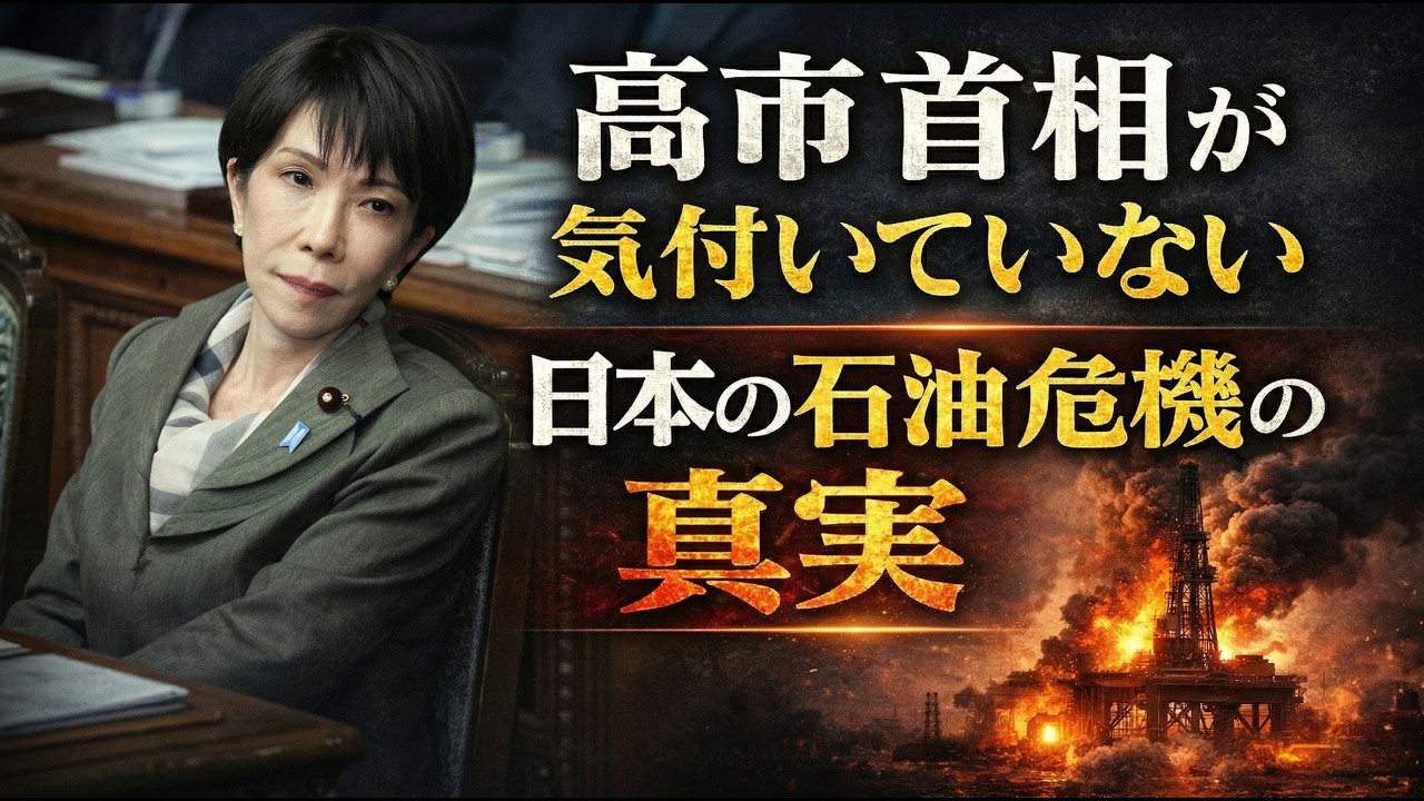 高市首相は石油危機の本当の恐ろしさに気付いていない。安冨歩東京大学名誉教授。一月万冊清水
