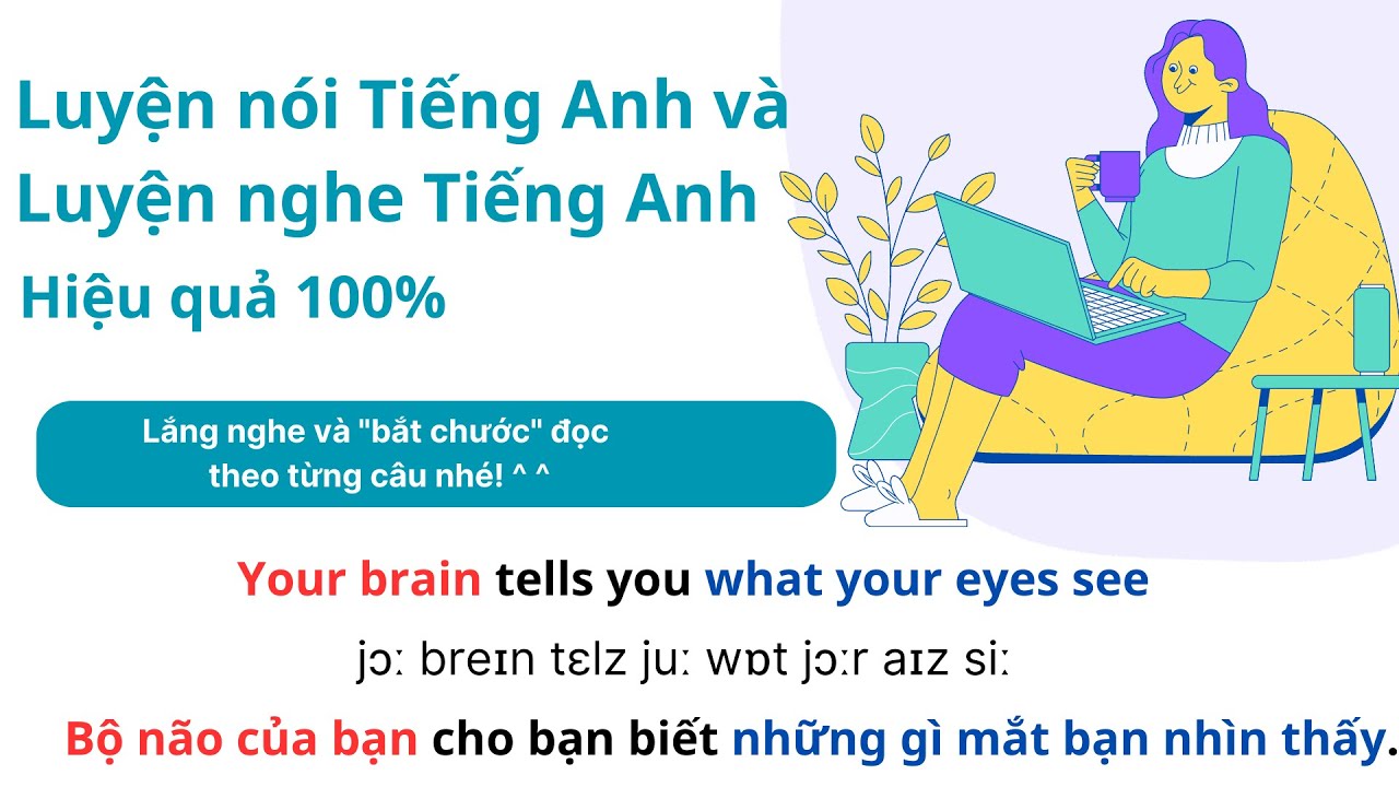 (44)Level 1: Phương pháp LUYỆN NÓI TIẾNG ANH và NGHE tiếng anh hiệu quả. Cải thiện phát âm Tiếng Anh