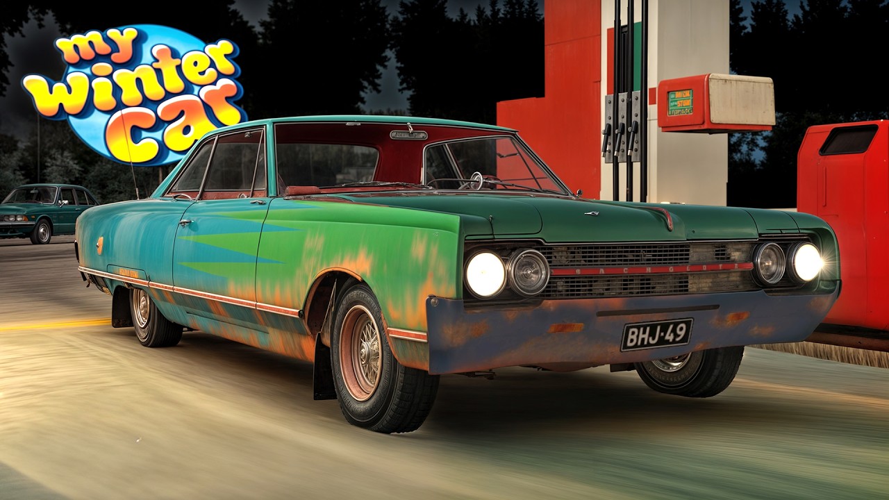 Acelerei o novo Carro do Mecânico - My Winter Car #36