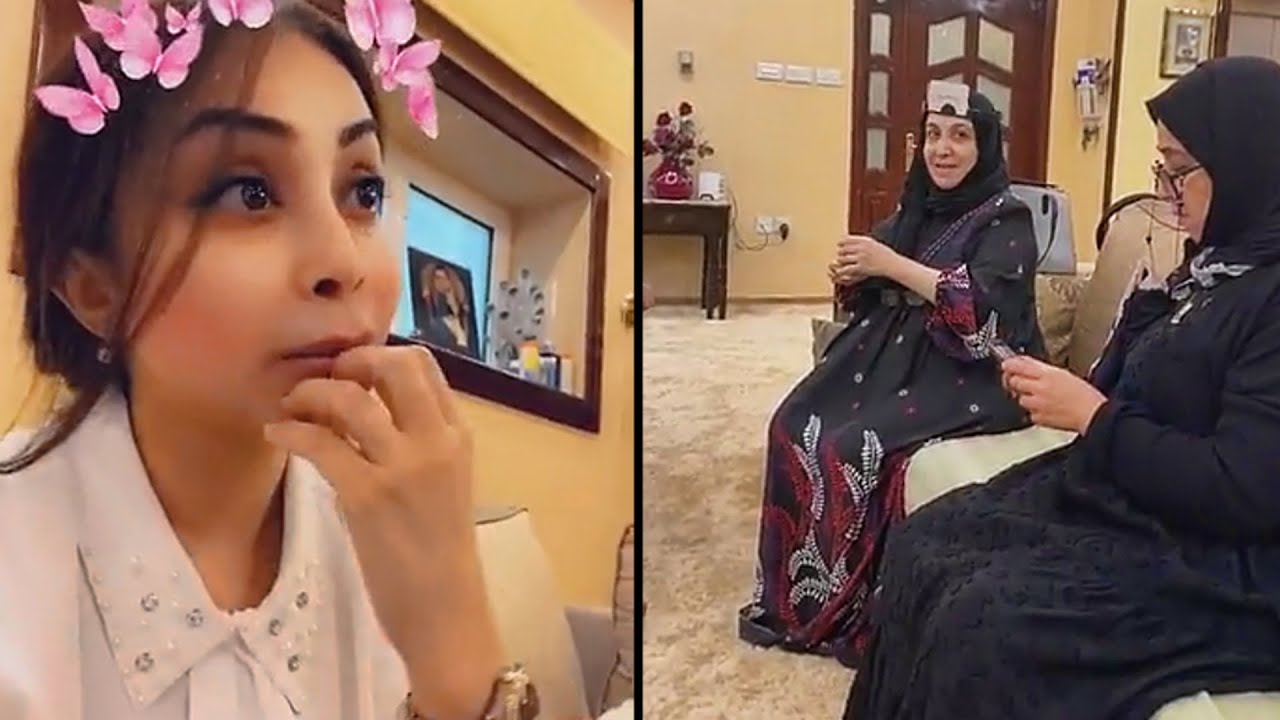 زيارة ابرار الكويتية وامها وبناتها لبيت خالتها 😆