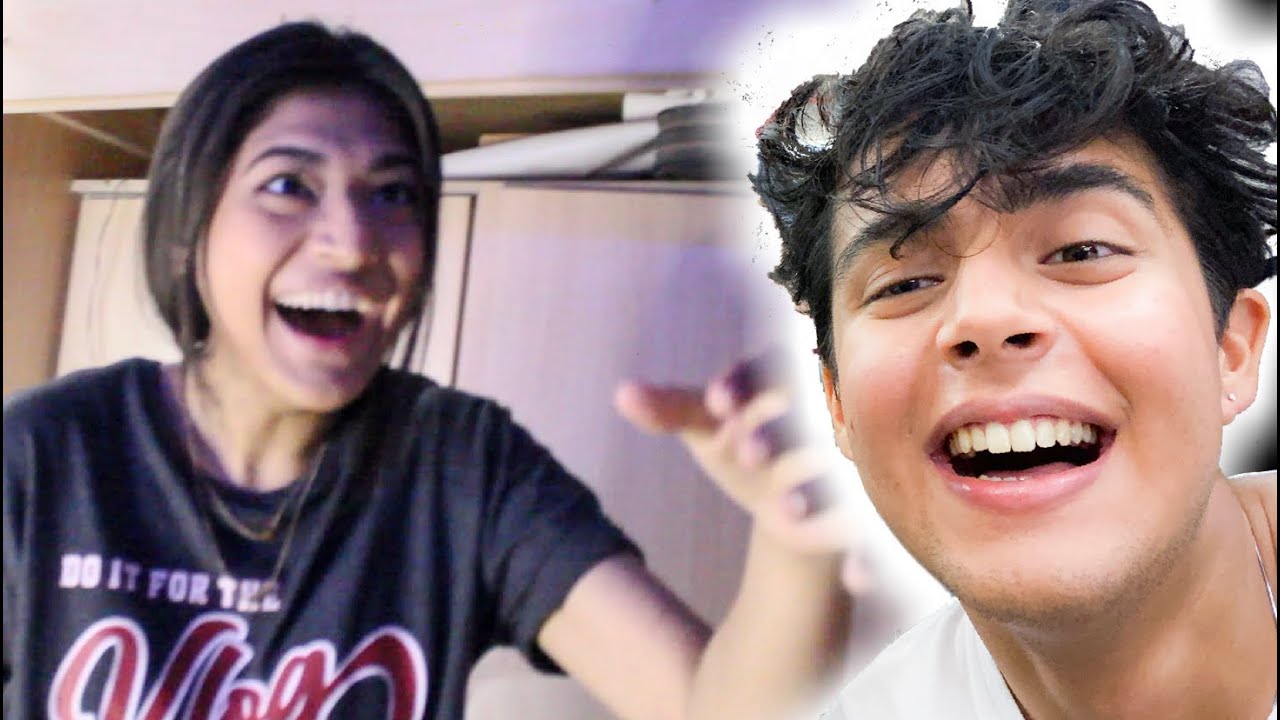 SURPRISED HER IN KARACHI !