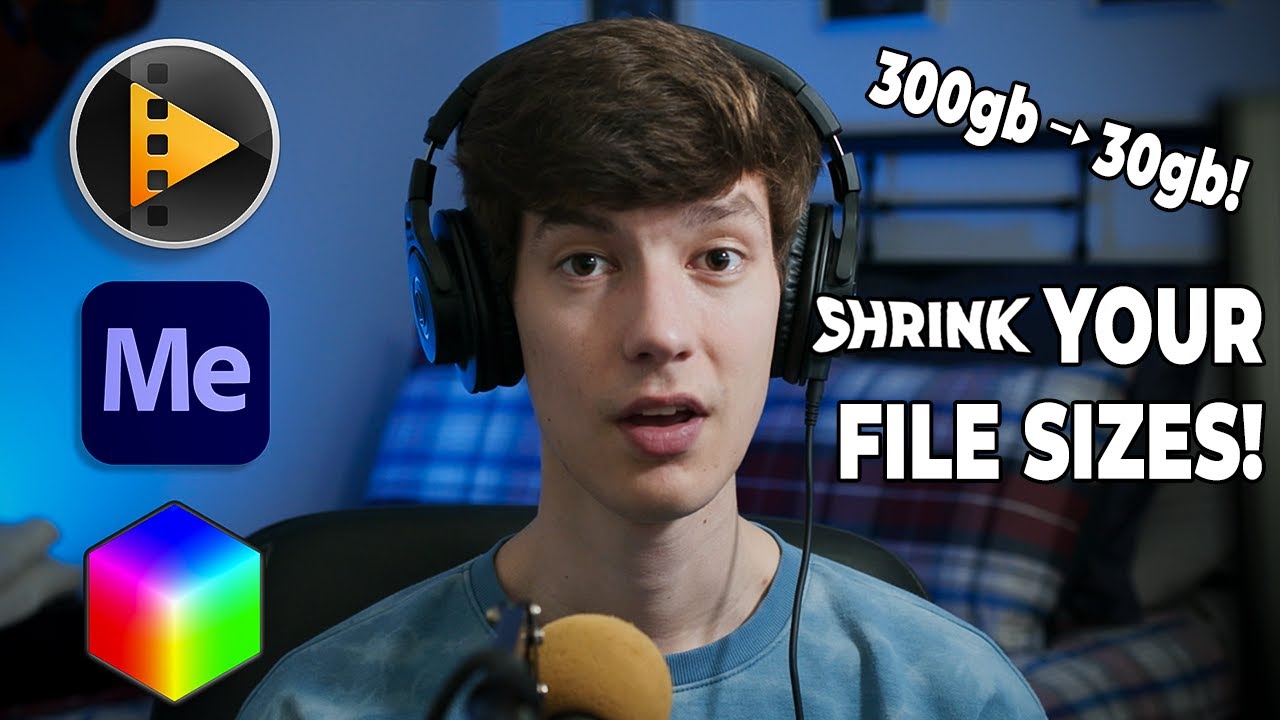 ARCHIVE Blackmagic RAW! SHRINK YOUR FILE SIZES!
