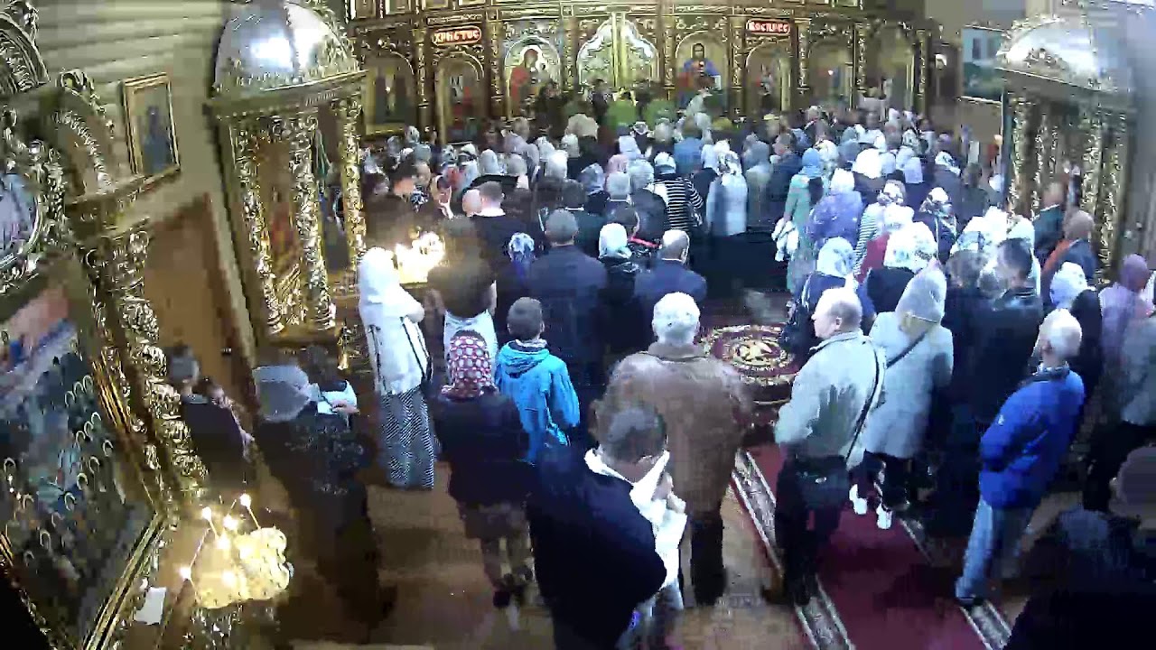 Богослужіння з Хрестовоздвиженського Собору у день пам'яті преподобних Іова і Феодосія Манявських