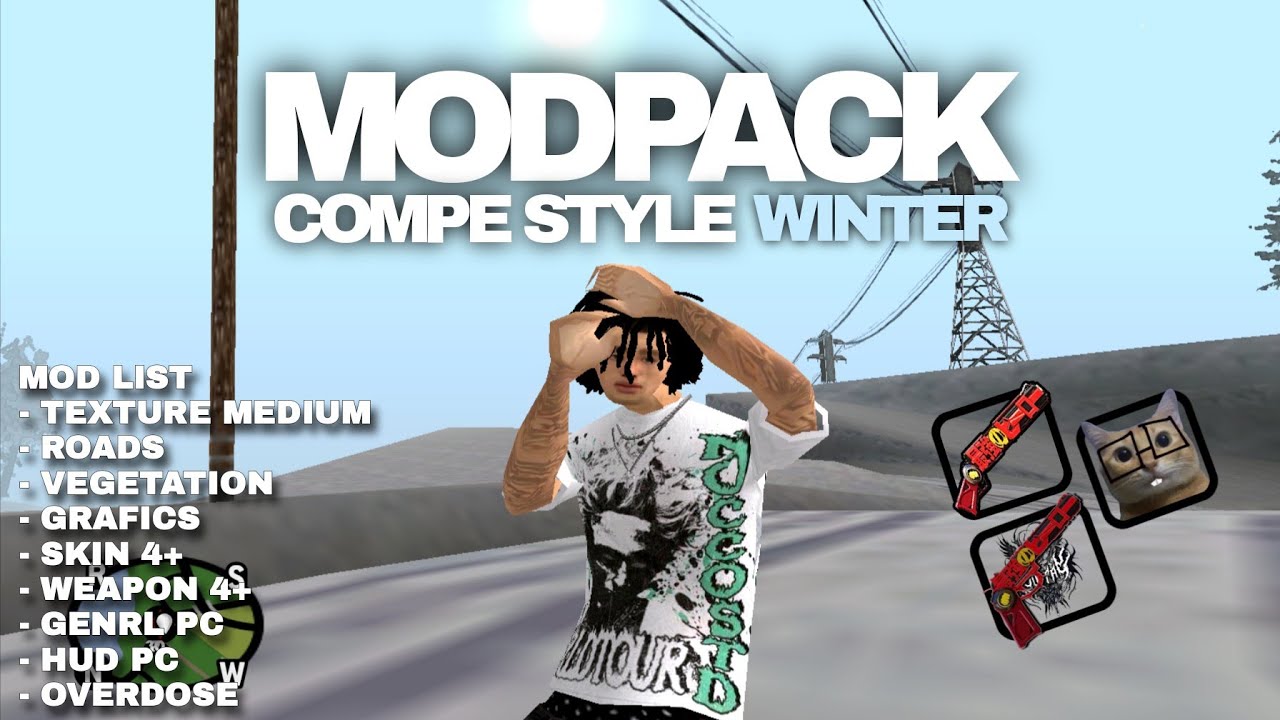 MODPACK COMPE STYLE WINTER FPS BOOST - SAMP MOBILE