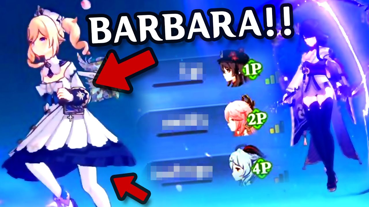 When People Let You Bring Barbara Into Co-Op | Genshin Impact