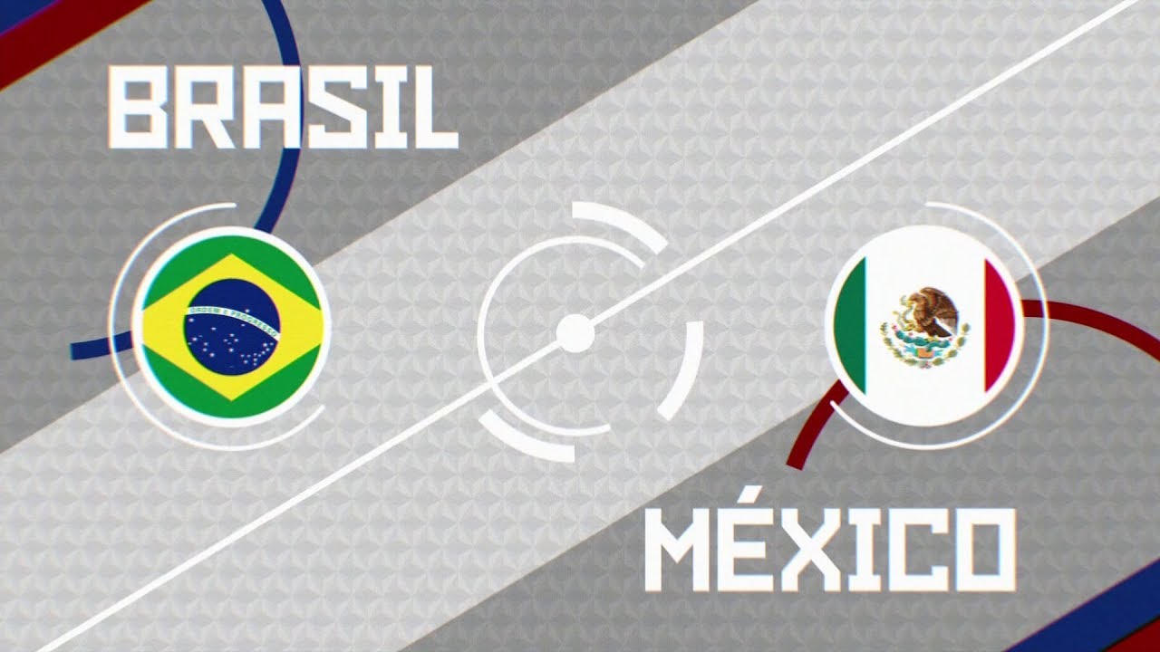 Chamada do jogo entre Brasil x M&eacute;xico pela Copa do Mundo de 2018 na Globo (02/07/2018)