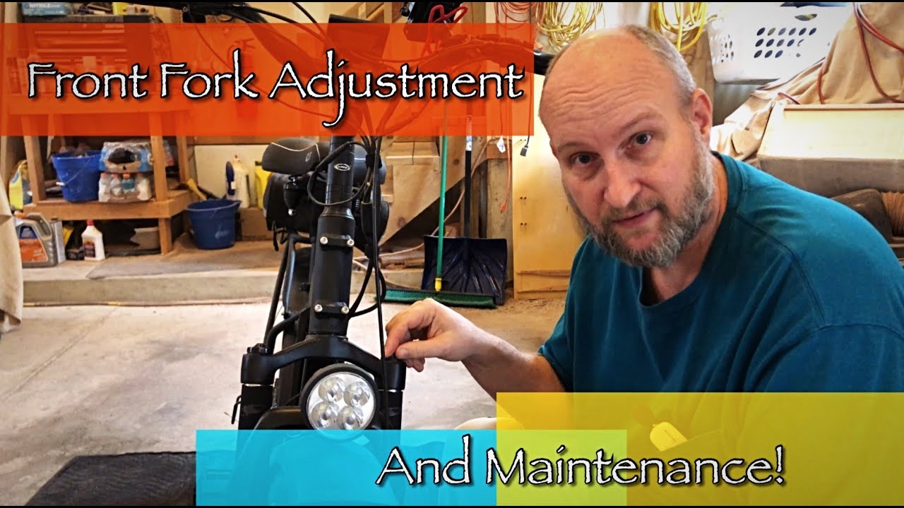 Front Fork Adjustment and Cleaning - Tinkering Turtle