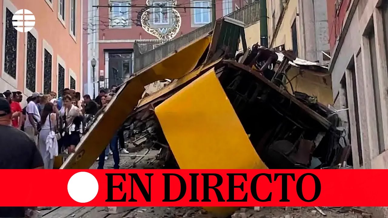 🔴 DIRECTO | Varios muertos y heridos al descarrilar en Lisboa el funicular de Glória