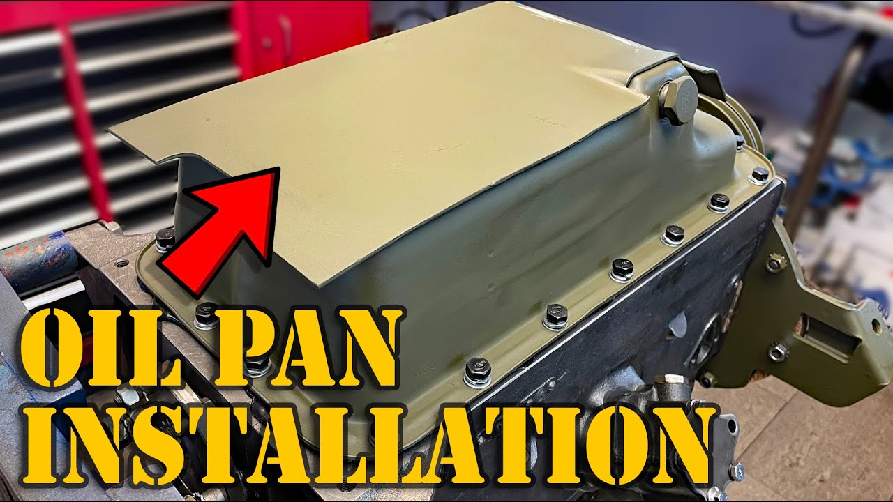 Restore your Willys Jeep | Oil Pan Installation | M38A1