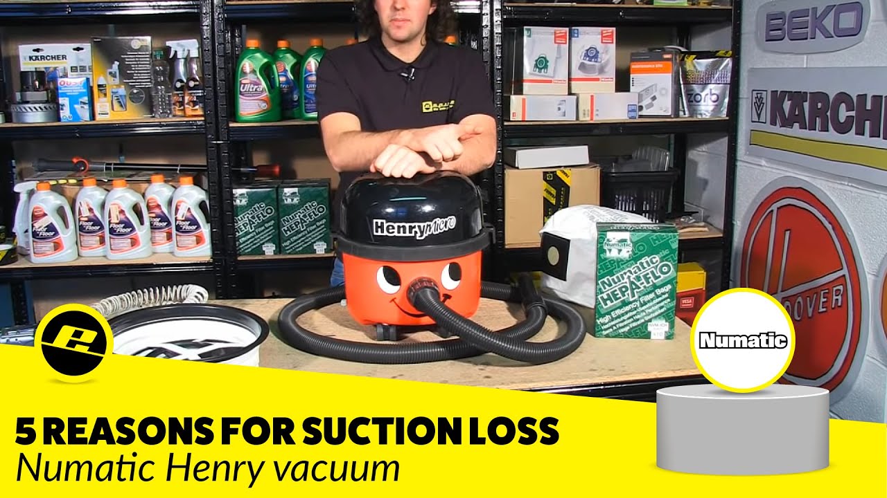 Numatic Henry Vacuum Faults and Maintenance Guide