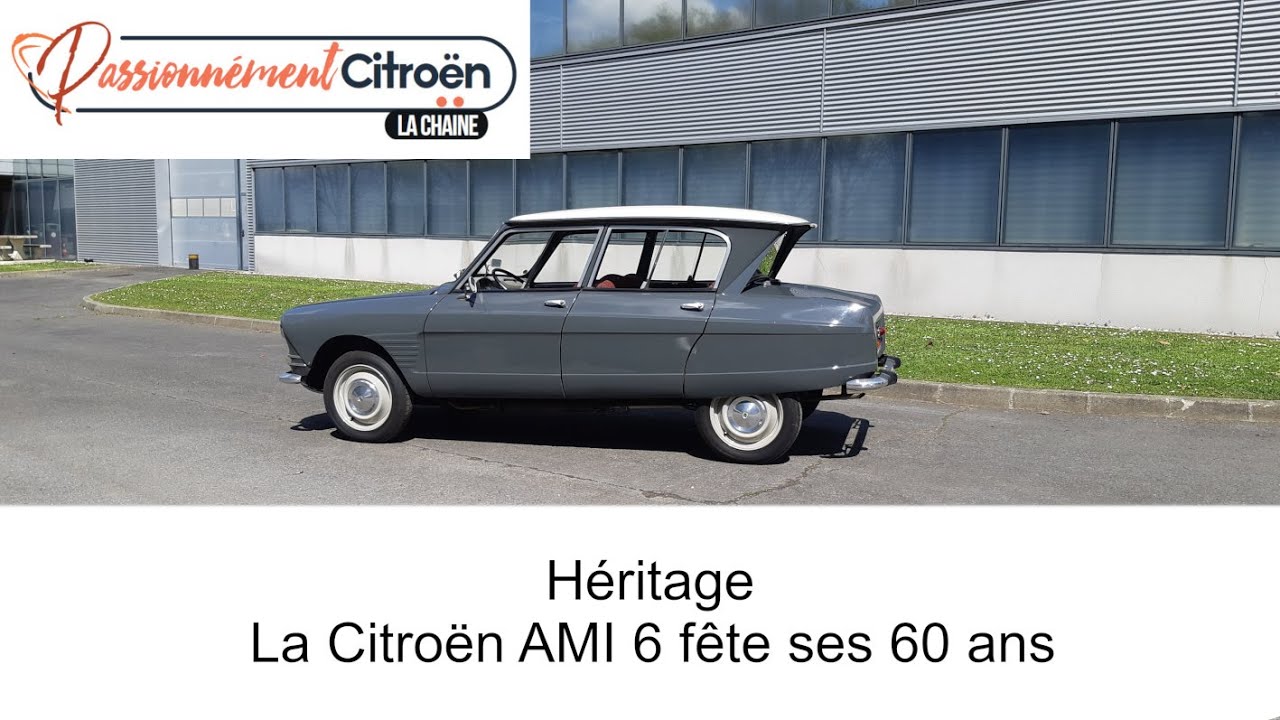 Citroën AMI 6 : Elle fête ses 60 ans