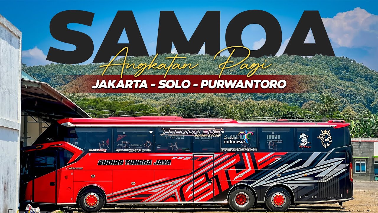 REKOMEND ANGKATAN PAGI SUDIRO TUNGGA JAYA ‼️ Trip Jakarta - Solo with Sudiro Tungga Jaya 