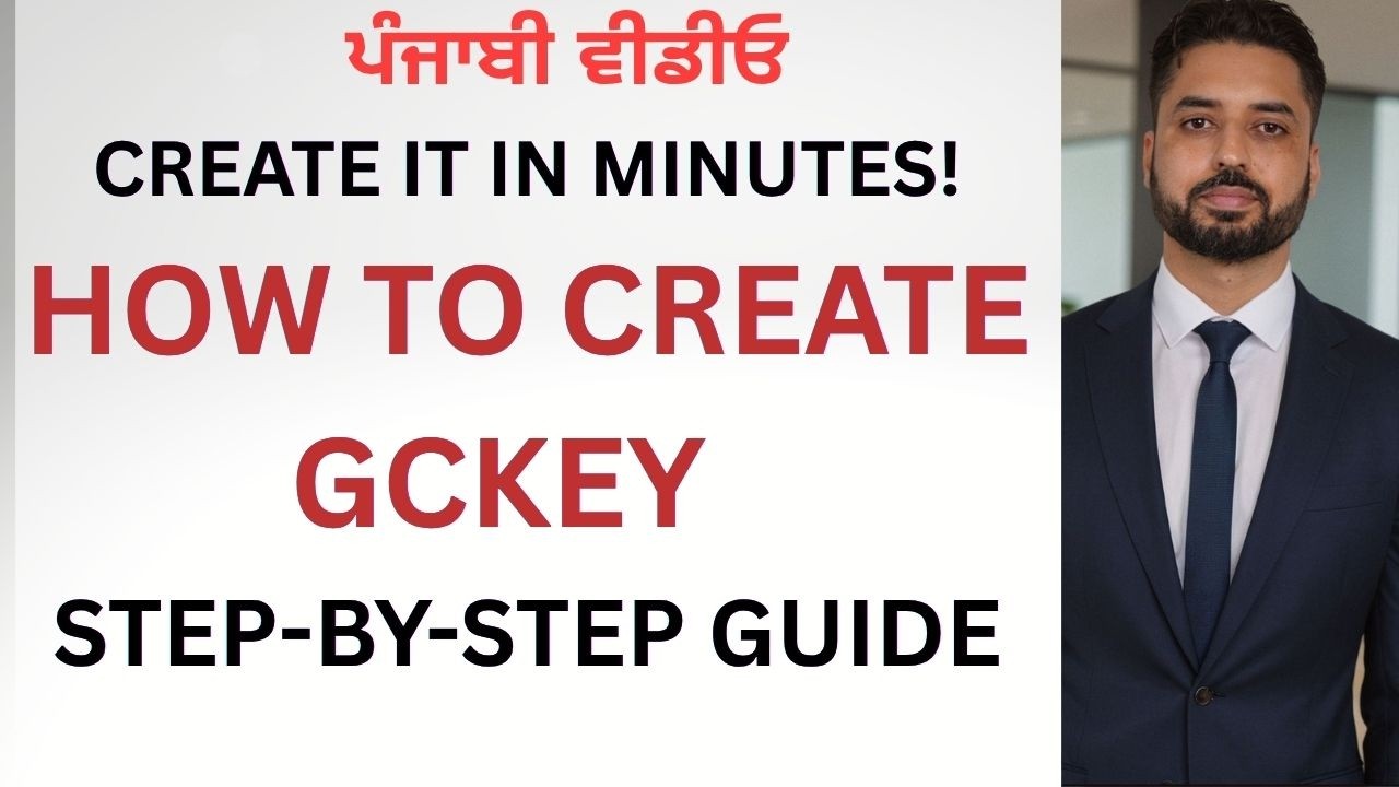 How to Open a GCKey Account for IRCC | Complete Step-by-Step Tutorial