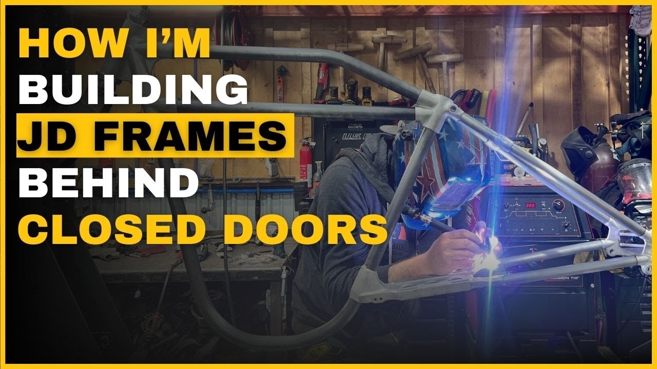 Building J Model Frame | Antique Motorcycle Frame Fabrication Start to Finish