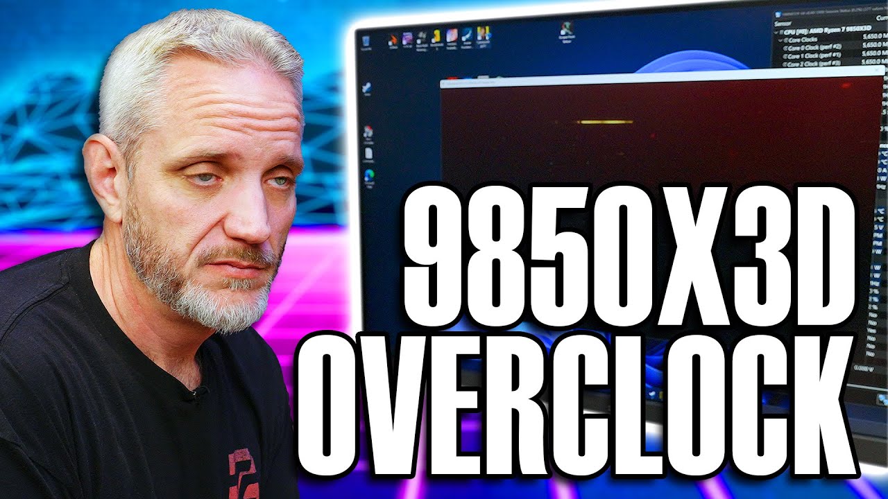 9800X3D Overclocking... LOL