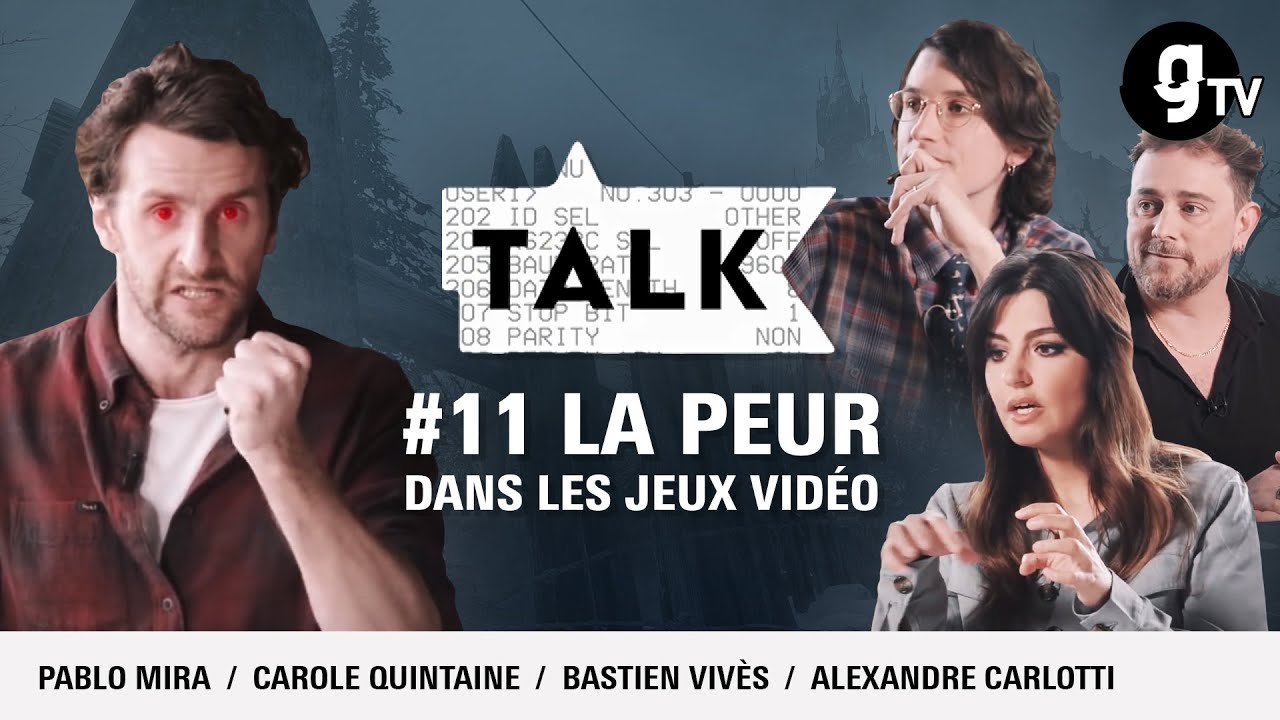 La peur avec Pablo Mira, Carole Quintaine, Bastien Vivès, Alexandre Carlotti - TALK - gTV