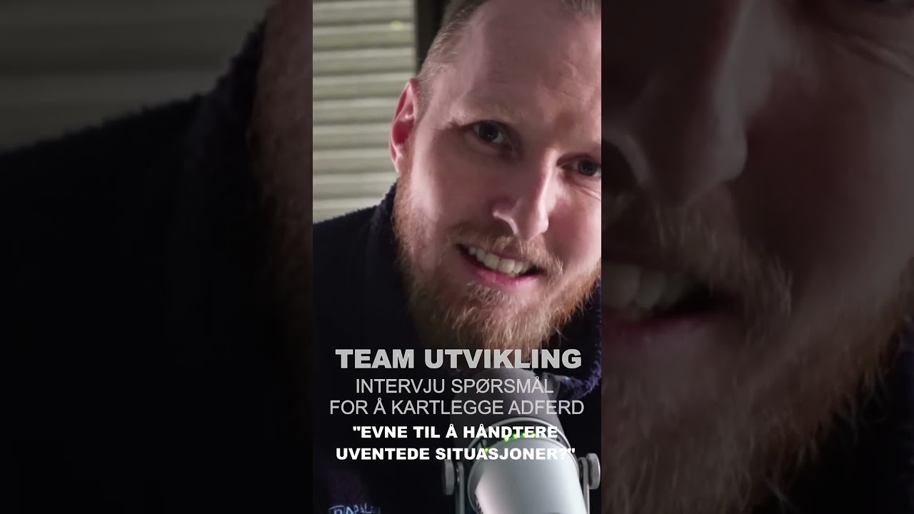 Hvordan karlegge evne til å håndtere uventede situasjoner