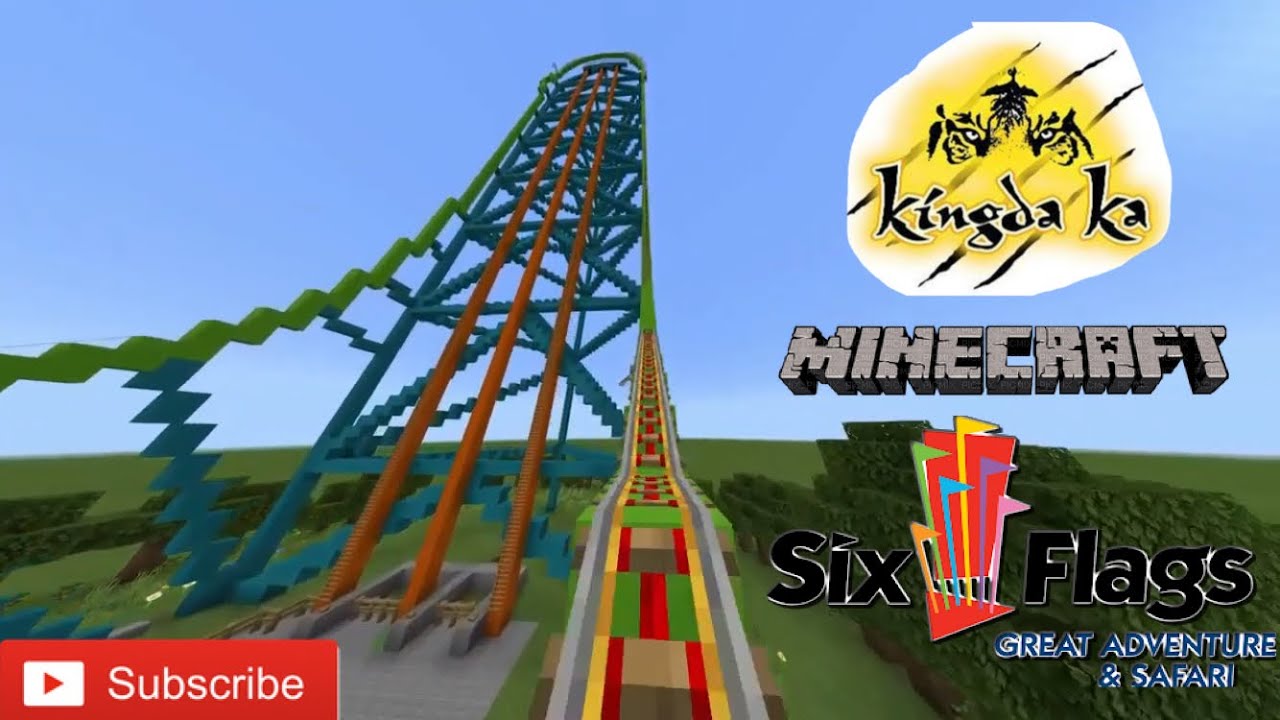 KINGDA KA - Minecraft Roller Coaster
