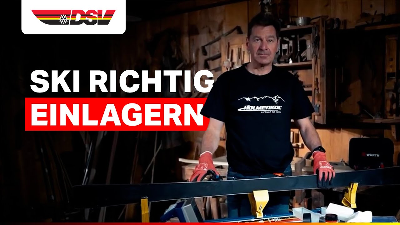 🎿 Ski richtig einlagern – so überstehen deine Bretter den Sommer! | DSV Servicetipp