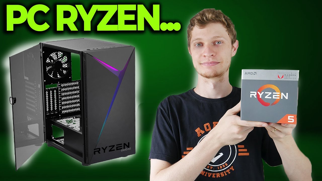 PC GAMER BARATO DA SEMANA: MONTAR UM RYZEN BARATO COM R$2700 É POSSÍVEL? (EP3)