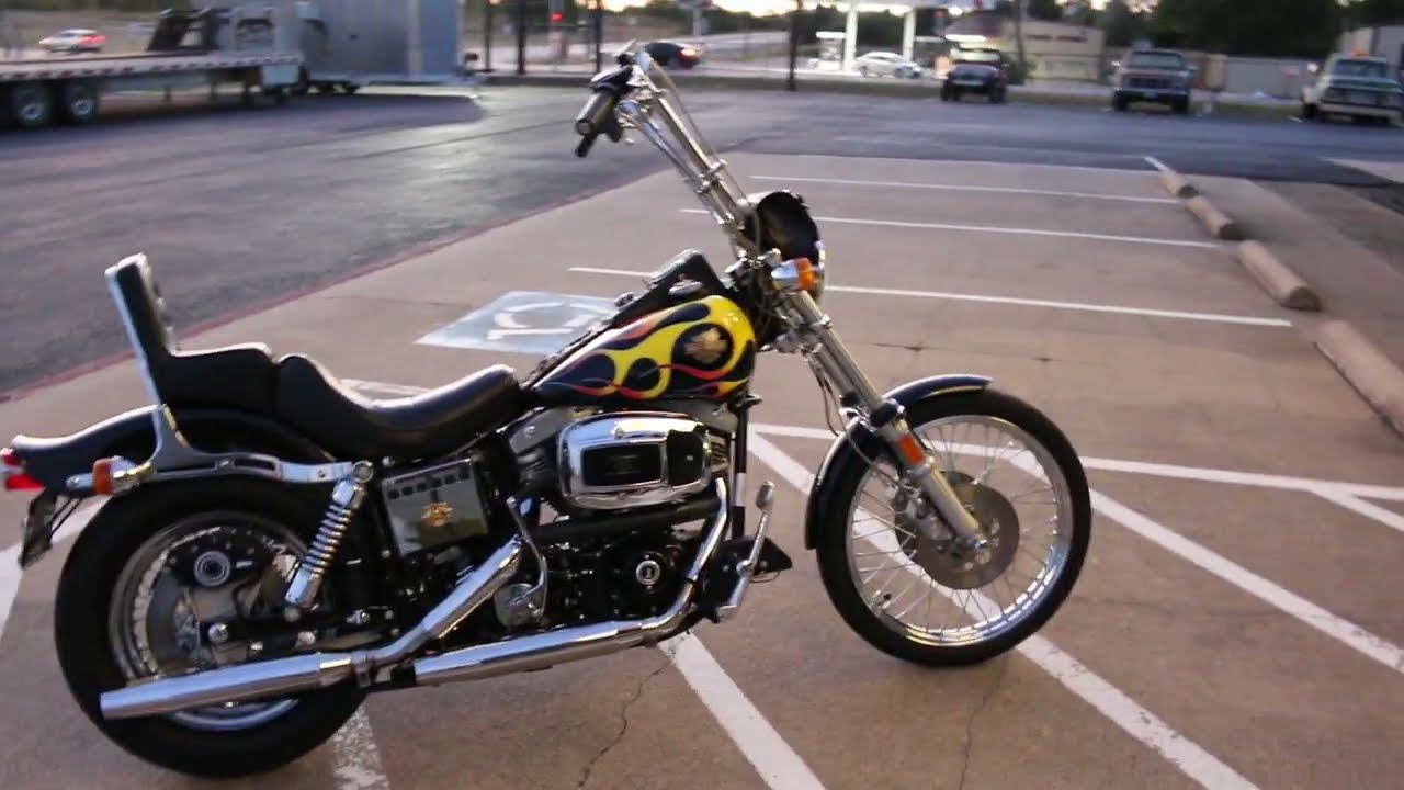 1981 Harley Davidson FXWG Wide Glide, 1600 miles, offered on bring a trailer at no reserve.