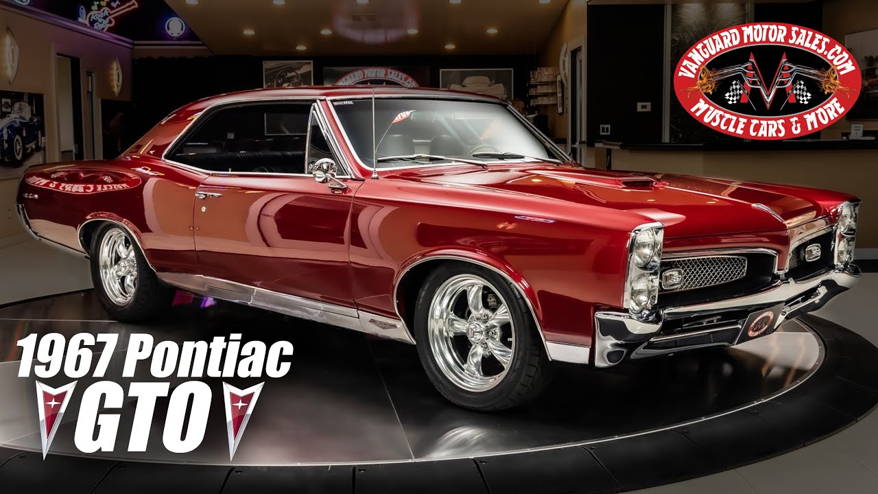 1967 Pontiac GTO For Sale Vanguard Motor Sales #6802