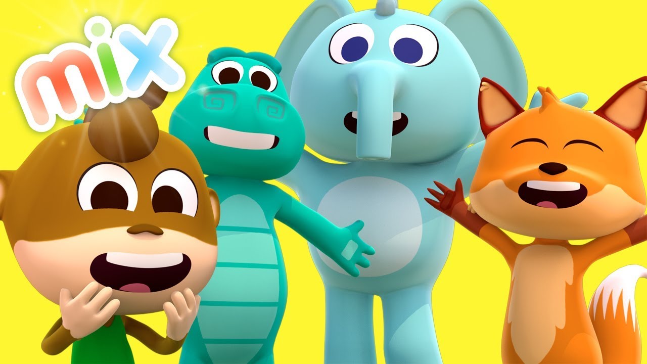 Suas Músicas Favoritas Do Zoo! | O Reino Infantil